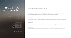 Desktop Screenshot of hullblinds.co.uk